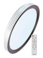 Светильник светодиодный PREMIUM AFINA 75Вт 230В 3000-6500К 6000лм IP40 485х90мм настенно-потолочный управляемый с пультом ДУ КОСМОС KSAfin75W - УПС инжиниринг