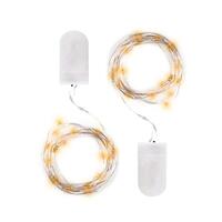 Гирлянда DC-G05-20YS2 20LED 2xCR2032(в компл.) желт. (уп.2шт) ФАZА 5047976 - УПС инжиниринг