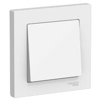 Выключатель 1-кл. СП AtlasDesign 10А IP20 (сх. 1) 10AX в сборе бел. SE ATN000112 - УПС инжиниринг