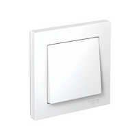 Выключатель 1-кл. СП AtlasDesign 10А IP20 (сх. 1) 10AX в сборе бел. SE ATN000112 - УПС инжиниринг