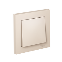 Выключатель 1-кл. СП AtlasDesign 10А IP20 (сх. 1) 10AX в сборе беж. SE ATN000212 - УПС инжиниринг