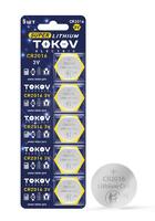 Элемент питания литиевый CR2016 таблетка (блистер 5шт) TOKOV ELECTRIC TKE-LI-CR2016/B5 - УПС инжиниринг