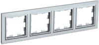 Рамка 4-м BRITE РУ-4-БрА алюм. IEK BR-M42-K47 - УПС инжиниринг