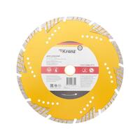 Диск алмазный отрезной сегментный Turbo 230х22.2х10мм KRANZ KR-90-0108 - УПС инжиниринг