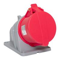 Розетка стационарная наружная 125 3Р+РЕ+N 32А 380В IP44 PROxima EKF ps-125-32-380-PRO - УПС инжиниринг