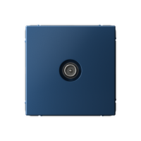 Розетка телевизионная оконечная TV ArtGallery 1дБ механизм аквамарин SE GAL001191 - УПС инжиниринг