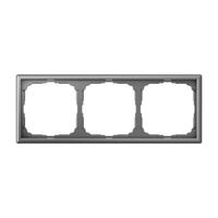 Рамка 3-м ArtGallery универс. сталь SE GAL000903 - УПС инжиниринг