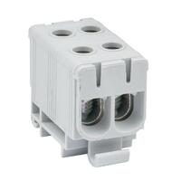 Клемма силовая вводная двойн. КСВ 16-50кв.мм сер. EKF plc-kvs2-16-50-grey - УПС инжиниринг