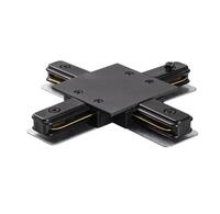 Коннектор X-образный PTR/R CX-BL встраив. шинопровод черн. Pro JazzWay 5031937 - УПС инжиниринг