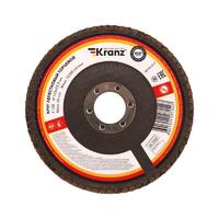 Круг лепестковый торцевой P120 125х22.2мм Kranz KR-90-0017 - УПС инжиниринг