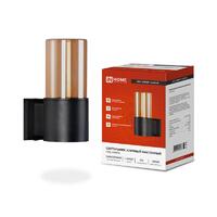 Светильник НБУ AMBER-1хA60-BL E27 IP65 уличный настен. односторон. под лампу 1хA60 алюм. черн. IN HOME 4690612052878 - УПС инжиниринг