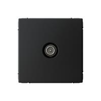 Розетка телевизионная оконечная TV ArtGallery 1дБ механизм карбон SE GAL001091 - УПС инжиниринг