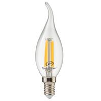 Лампа светодиодная филаментная RS F BXS E14 7W 220-240V 2700К 7Вт 810лм Ra 90 свеча на ветру Русский Свет 15011045087 - УПС инжиниринг