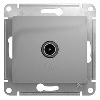 Розетка телевизионная TV Glossa коннектор механизм алюм. SE GSL000393 - УПС инжиниринг