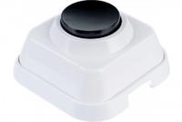 Выключатель кнопочный 0.4А 250В для электрозвонка DIY SE A1-04-011-I - УПС инжиниринг