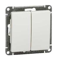 Выключатель 2-кл. СП W59 10А IP20 10AX механизм бел. SE VS510-252-1-86 - УПС инжиниринг