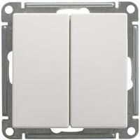Переключатель проходной 2-кл. СП W59 10А IP20 10AX механизм бел. SE VS610-256-1-86 - УПС инжиниринг