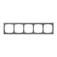 Рамка 5-м ArtGallery универс. сталь SE GAL000905 - УПС инжиниринг