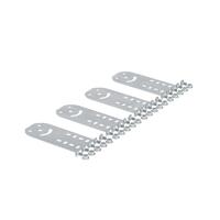 Пластина крепежная GSV H100 (4шт) в комплекте с крепежными элементами для монтажа DKC 30015K - УПС инжиниринг