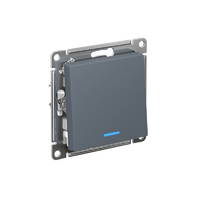 Выключатель 1-кл. СП AtlasDesign 10А IP20 (сх. 1а) 10AX с подсветкой механизм грифель SE ATN000713 - УПС инжиниринг