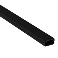 Кабель-канал 40х16 L2000 пластик Plast черн. EKF kk-40-16b - УПС инжиниринг