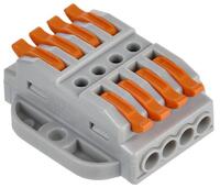 Клемма строительно-монтажная СМК 222-4144P (уп.4шт) IEK UKZ20-4144P-004 - УПС инжиниринг
