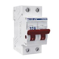 Выключатель нагрузки модульный 2п 32А PRIZMA TOKOV Electric TKE-PZ60-MDSI-2-32 - УПС инжиниринг