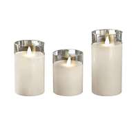 Свеча декоративная CL7-SET3-wh с пультом 3хAAA для каждой свечи (не в компл.) бел. (уп.3шт) ФАZА 5018853 - УПС инжиниринг