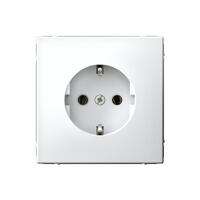 Розетка ArtGallery 16А с заземл. быстрозажим. клем. механизм бел. SE GAL000143S - УПС инжиниринг