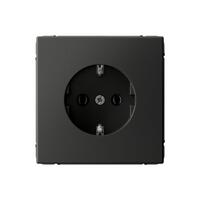 Розетка ArtGallery 16А с заземл. быстрозажим. клем. механизм базальт SE GAL001443S - УПС инжиниринг