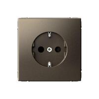 Розетка ArtGallery 16А с заземл. со шторками быстрозажим. клем. механизм мокко SE GAL000645S - УПС инжиниринг