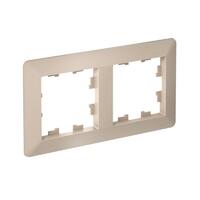 Рамка 2-м AtlasDesign Air песочн./дым. бел. SE ATN221202 - УПС инжиниринг