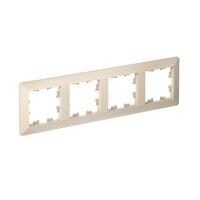 Рамка 4-м AtlasDesign Air беж./дым. бел. SE ATN220204 - УПС инжиниринг