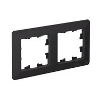 Рамка 2-м AtlasDesign Air карбон/дым. черн. SE ATN221002 - УПС инжиниринг