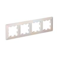 Рамка 4-м AtlasDesign Air жемчуж./дым. бел. SE ATN220404 - УПС инжиниринг