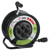 Удлинитель на метал. катушке 4х50м с заземл. 16А IP44 RMx-4es-3х1.5-50m-IP44(KG) КГ 3х1.5 Эра Б0046804 - УПС инжиниринг