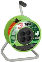 Удлинитель на катушке 4х40м без заземл. RP-4-2x1.0-40m ПВС 2х1 Эра Б0059783 - УПС инжиниринг