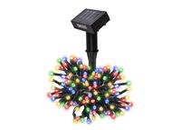 Светильник светодиодный садовый SLR-G01-100M гирлянда 100LED мультиколор с колышком на солнечн. батарее ФАZА 5033405 - УПС инжиниринг