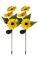 Светильник светодиодный садовый SLR-S13-S2 "Подсолнухи" на солнечн. батарее (уп.2шт) ФАZА 5053915 - УПС инжиниринг