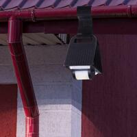 Светильник садовый ERAFS024-05 16LED 50лм подвесной с датчиком движения солнечная батарея ЭРА Б0044245 - УПС инжиниринг