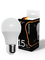 Лампа светодиодная Supermax А60 15Вт стандарт E27 230В 3000К КОСМОС Sup_LED15wA60E2730 - УПС инжиниринг