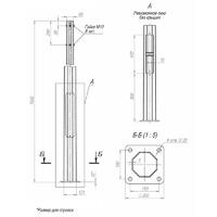 Опора ОГКф-7.0(К200-150-4х20)-ц Пересвет В00000444 - УПС инжиниринг