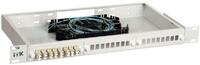 Кросс укомплектованный 1U LC (duplex) 4 порта (OM4) ITK FOBX24-1U-4LCUD04 - УПС инжиниринг