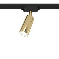 Светильник трековый ARTLINE поворотный 55х55х100мм GU10 230В алюм. 4кв.м зол. Ritter 59878 1 - УПС инжиниринг