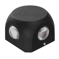 Светильник светодиодный ULU-P30D-4W/4000K IP65 BLACK 4000К уличный архитектурный накладной черн. Uniel UL-00010521 - УПС инжиниринг