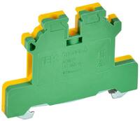 Колодка клеммная CTS-PEN ARMAFIX земля 4кв.мм жел./зел. IEK YCT11-00-K52-004 - УПС инжиниринг