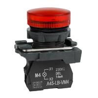 Лампа сигнальная OptiSignal D22 C5-L-B4 красн. пластик 24VAC/DC XB5AVB4 КЭАЗ 332191 - УПС инжиниринг