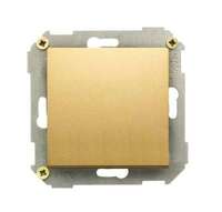 Выключатель 1-кл. СП Simon 34 10А IP20 механизм бронз. Simon 34101-036 - УПС инжиниринг
