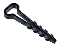 Дюбель-хомут 5х8мм для плоского кабеля нейлон черн. (уп.25шт) IEK UDH14-05-08-025-K02 - УПС инжиниринг