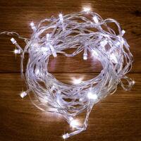 Гирлянда светодиодная "Твинкл Лайт" 20м 160LED бел. 10Вт провод ПВХ прозр. Neon-Night 303-305 - УПС инжиниринг
